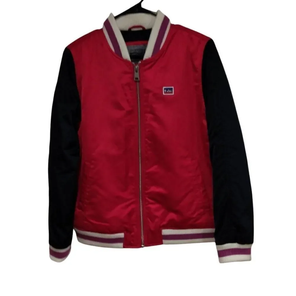 Levi's Women's Retro Varsity Performance Bomber Jacket NWT Medium